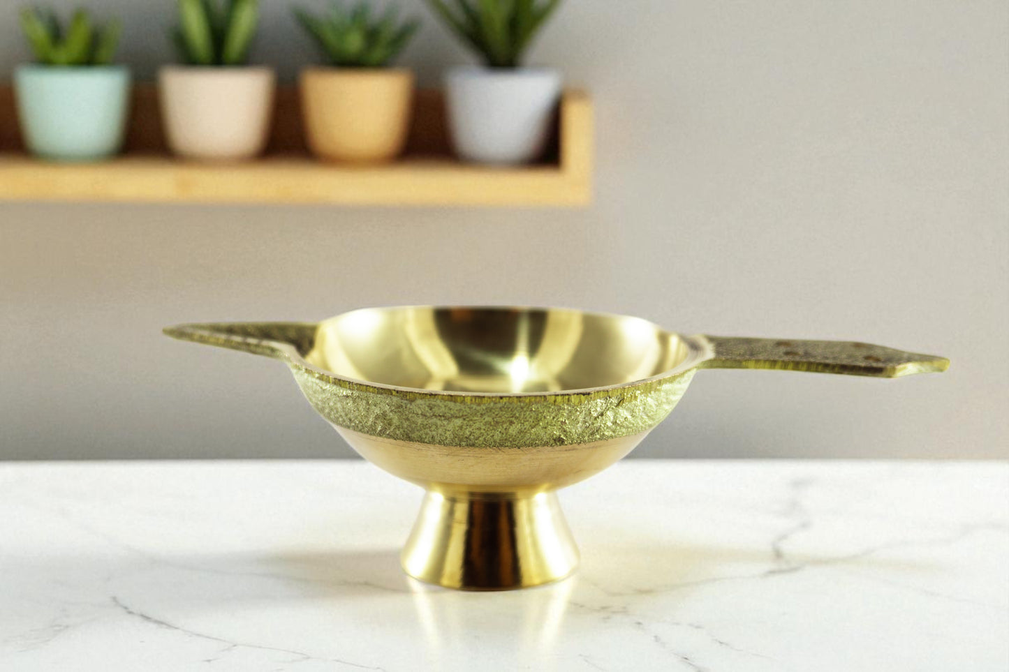 Brass Laxmi Deep Online | Traditional Pooja Oil Lamp