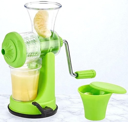 Senso Plastic RADIANT FRUIT + VEGETABLE JUICER Hand Juicer  (Multicolor)